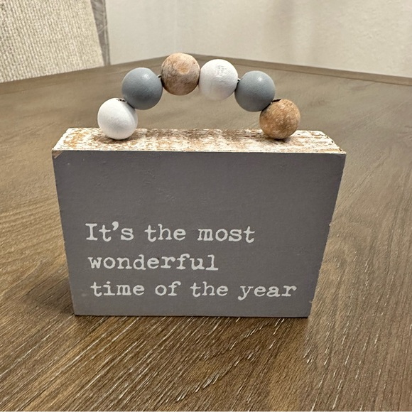 Christmas Home Decor 4x3‎ sign - Picture 1 of 2